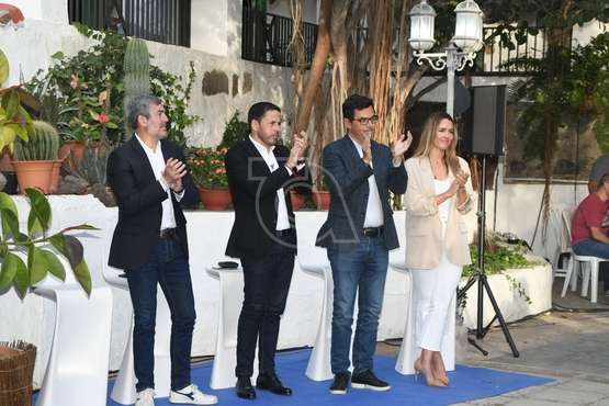 Acto de presentación de Héctor Suárez como candidato a la Alcaldía de Telde/TA.